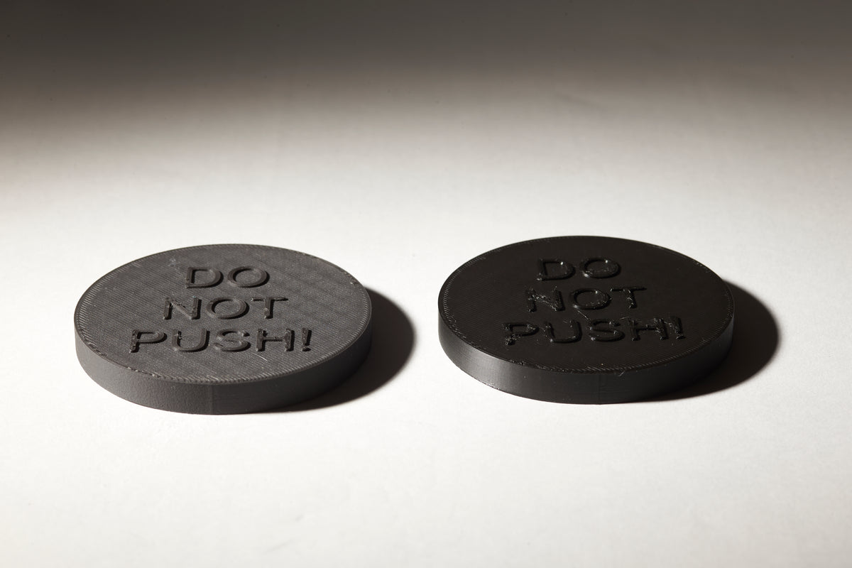 Matte PLA vs Regular PLA Example