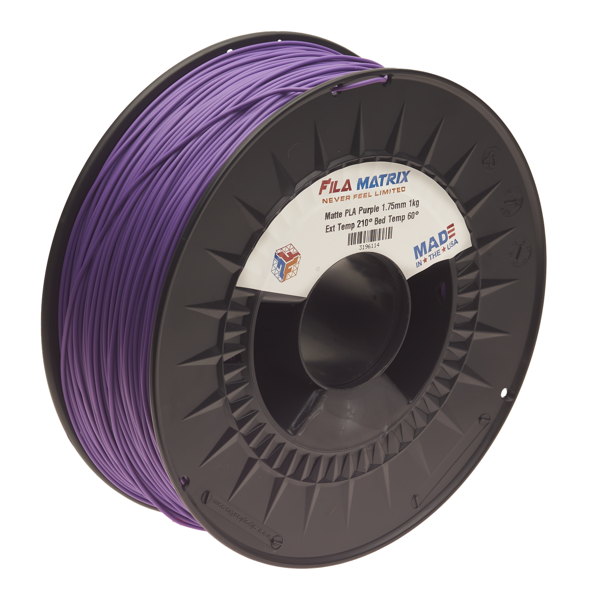 Matte PLA 3D Printer Filament