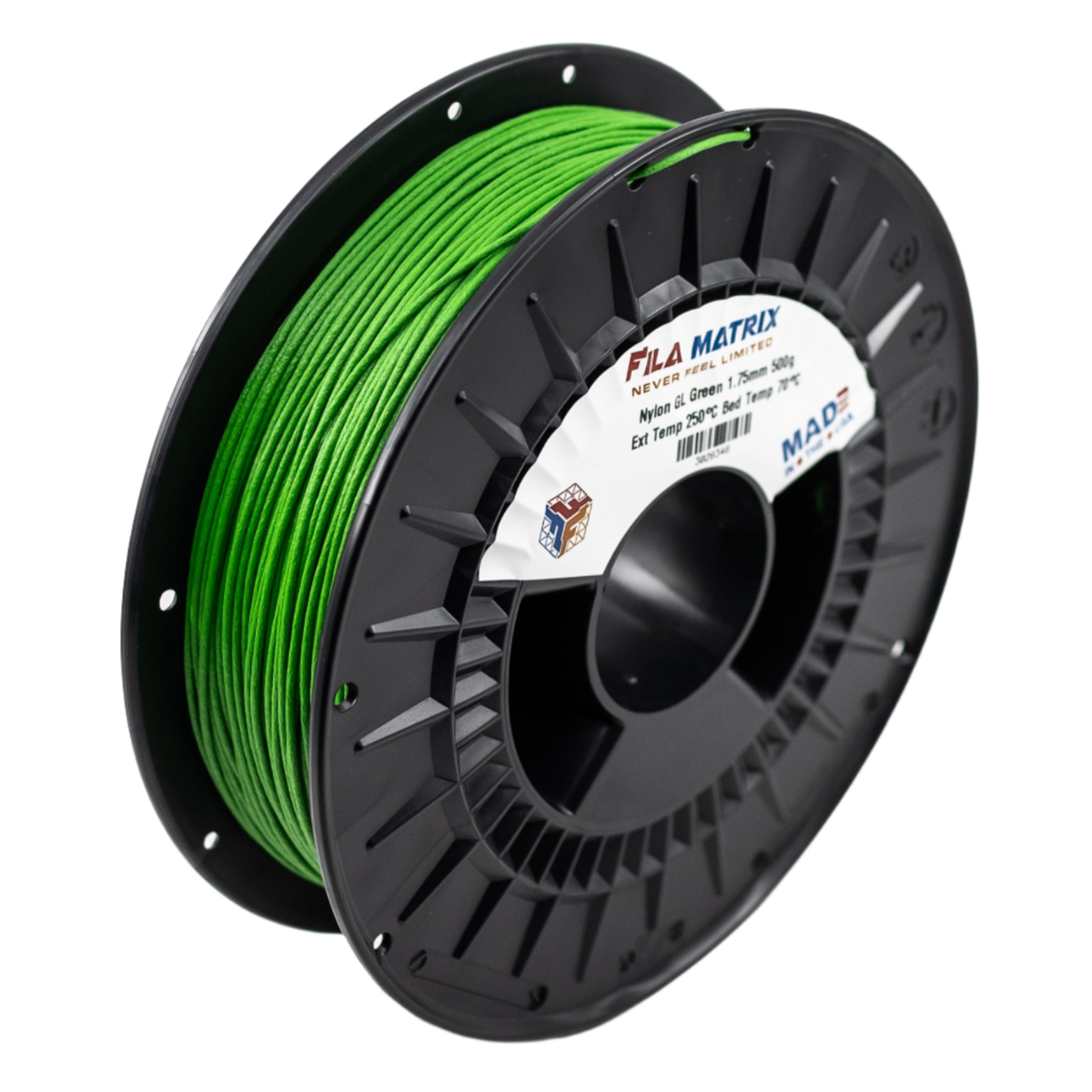 Nylon Glass Fiber 3D Printer Filament 500g &amp; 1kg