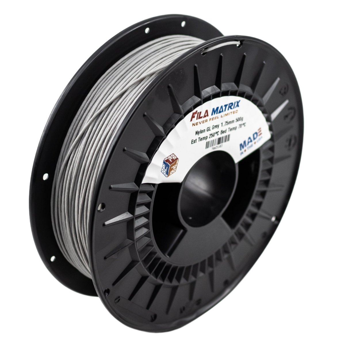Nylon Glass Fiber 3D Printer Filament 500g &amp; 1kg