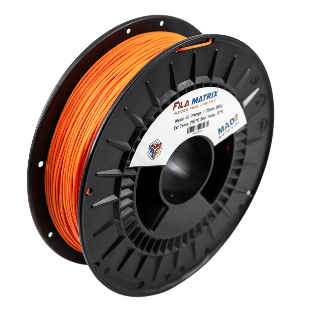 Nylon Glass Fiber 3D Printer Filament 500g &amp; 1kg