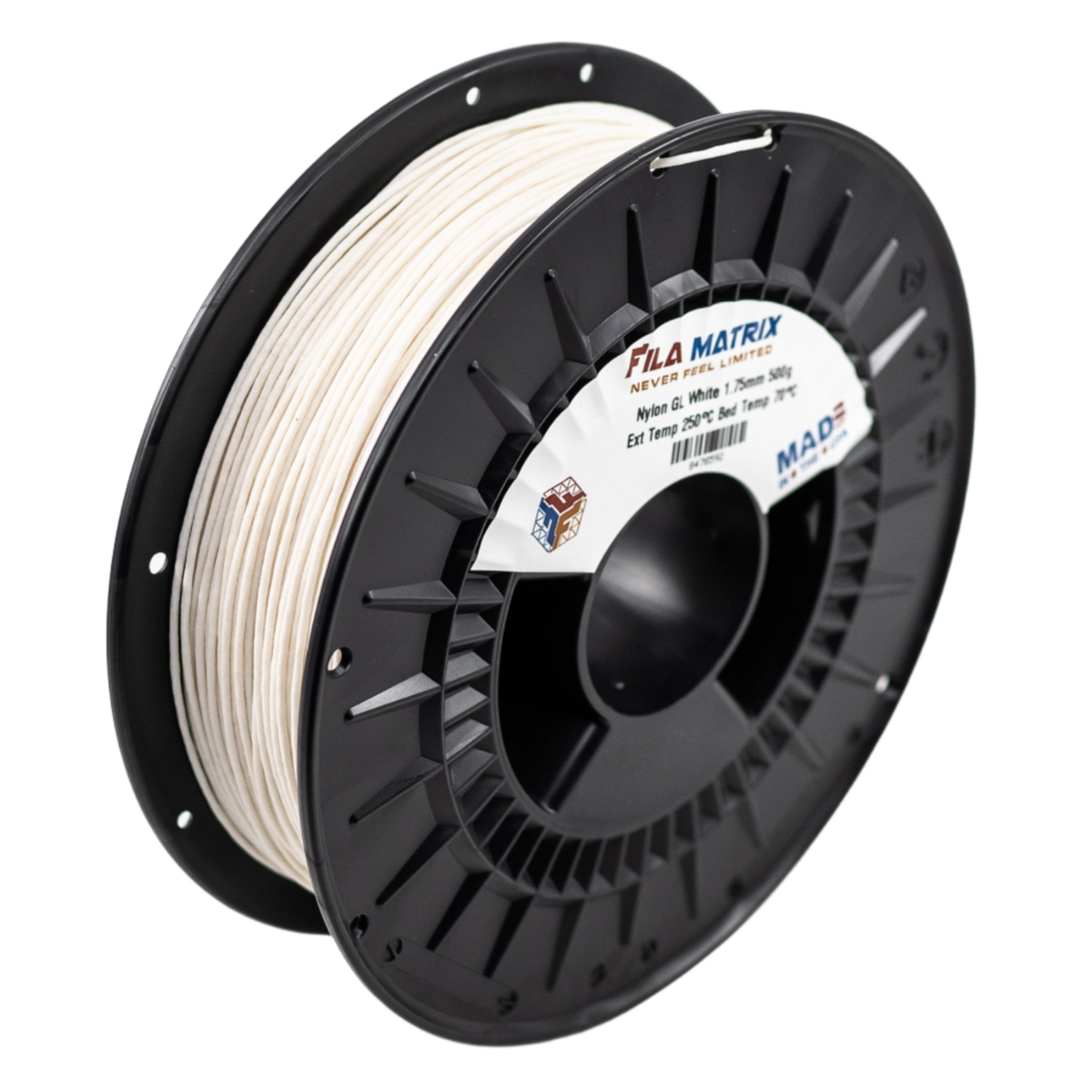 Nylon Glass Fiber 3D Printer Filament 500g &amp; 1kg