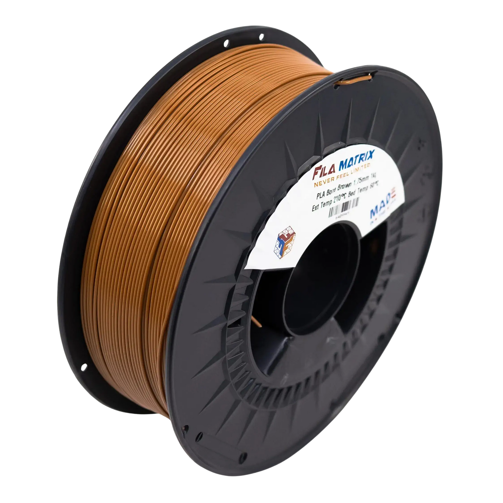 PLA Bone Brown with level wind on AMS compatible spool