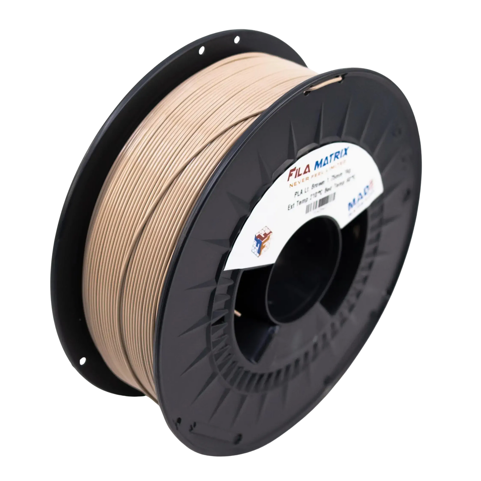 PLA Light Brown with level wind on AMS compatible spool