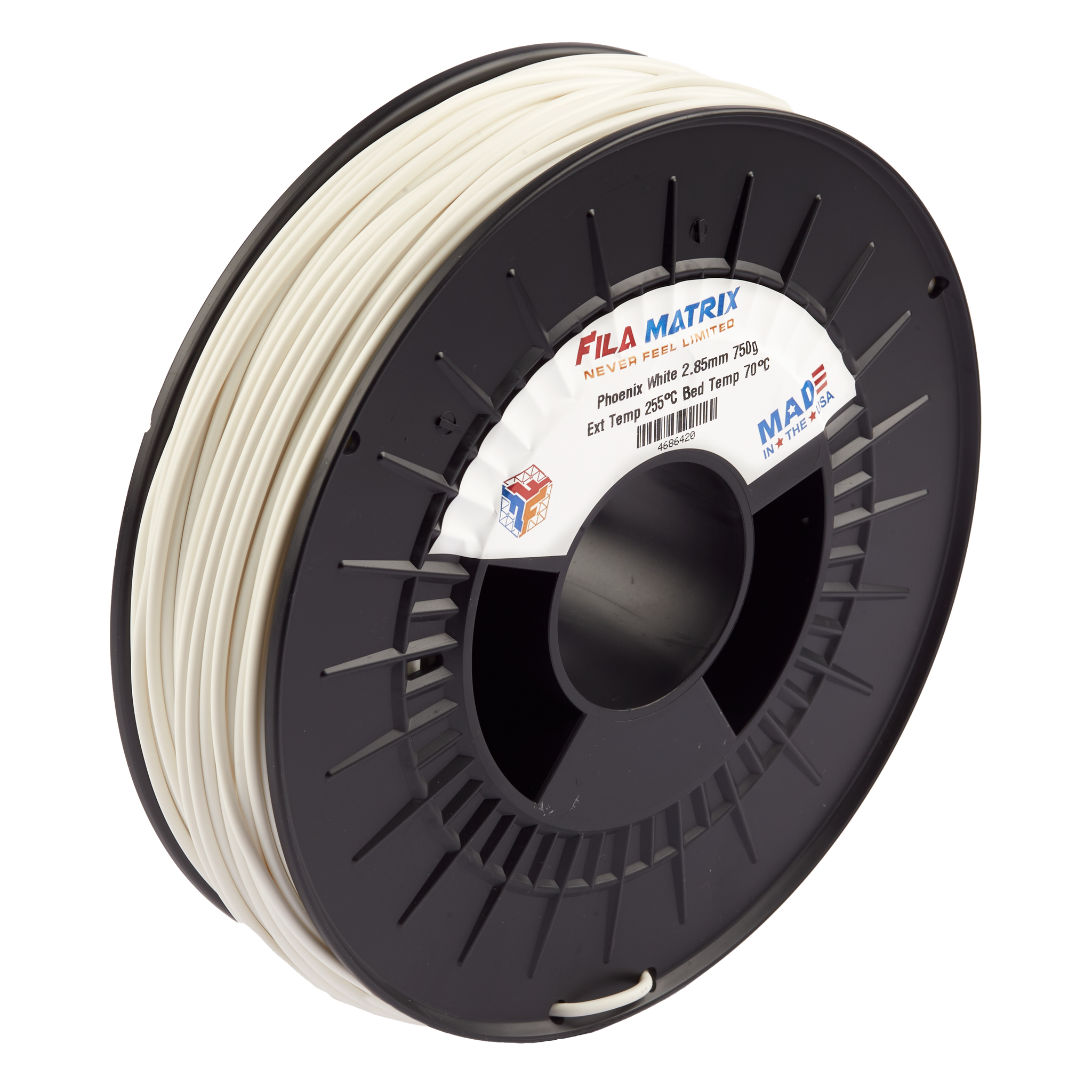 Phoenix Nylon 3D Printer Filament 750 g - Filamatrix Phoenix Nylon 3D Printer Filament 750 g - Filamatrix