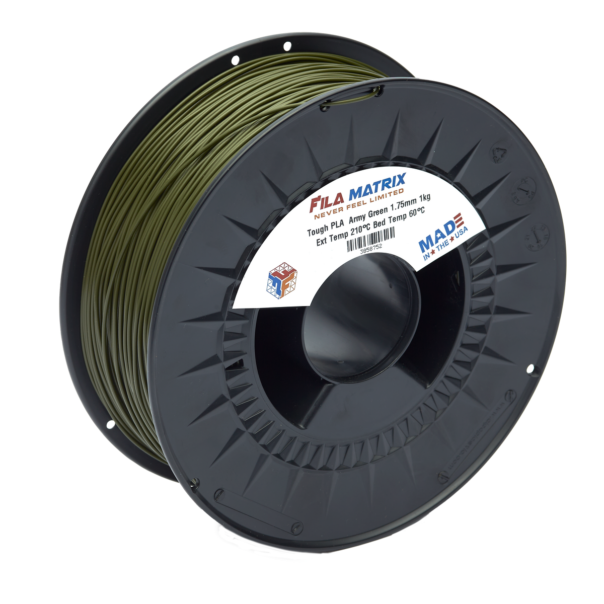 Tough PLA 3D Printer Filament 5 pound