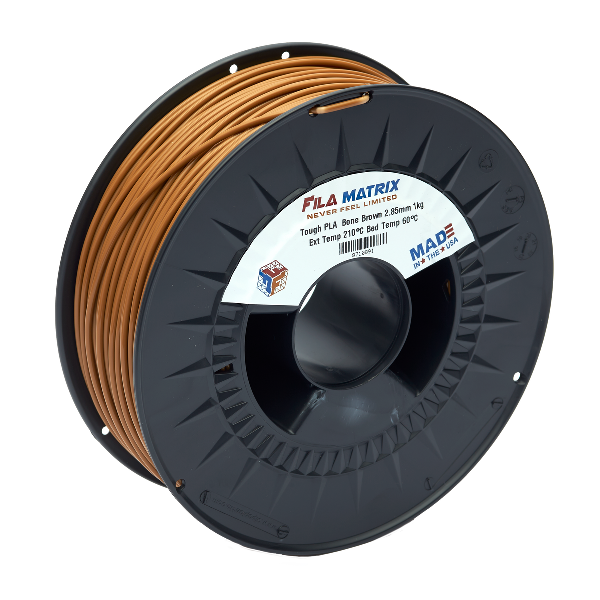 Tough PLA 3D Printer Filament 5 pound