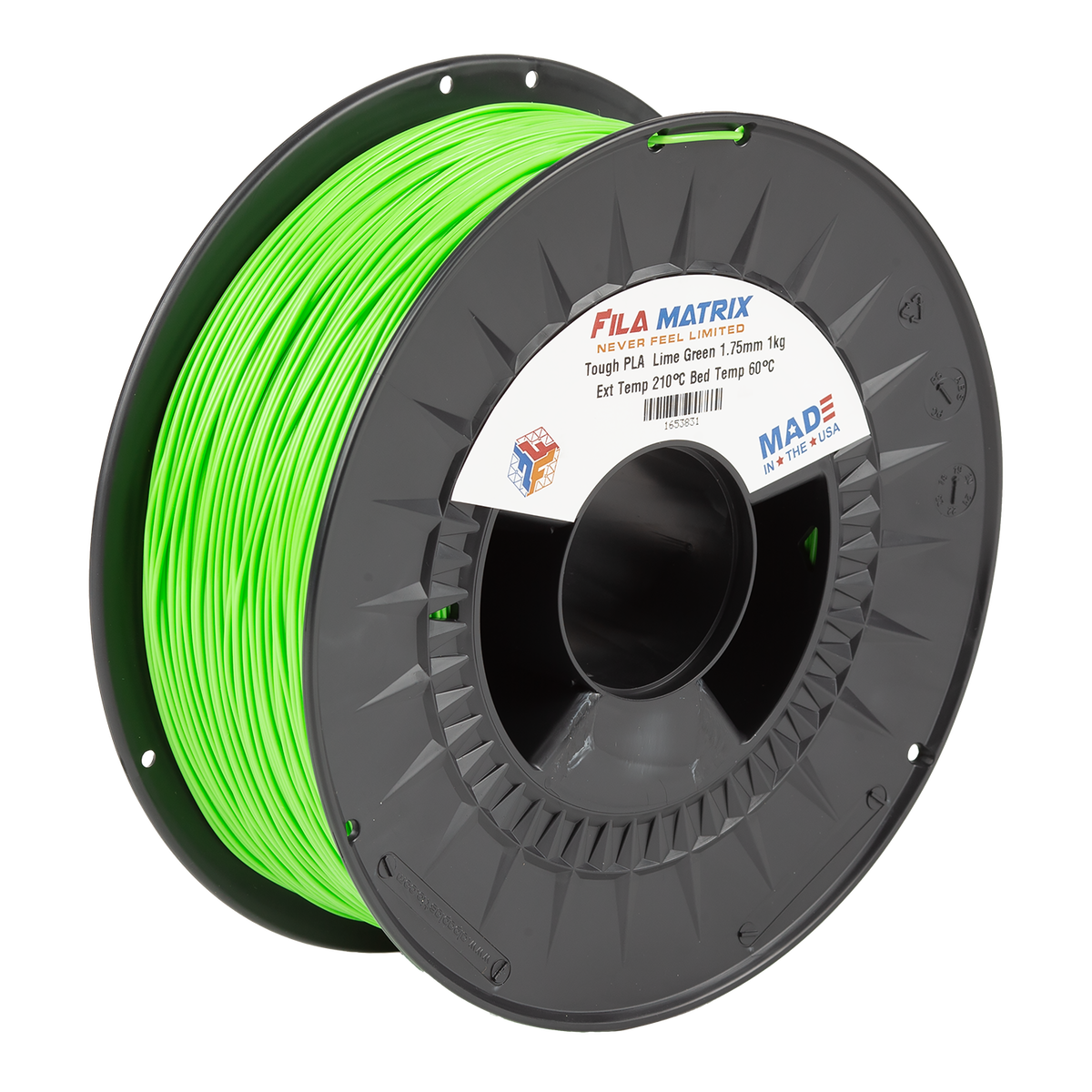 Tough PLA 3D Printer Filament 5 pound