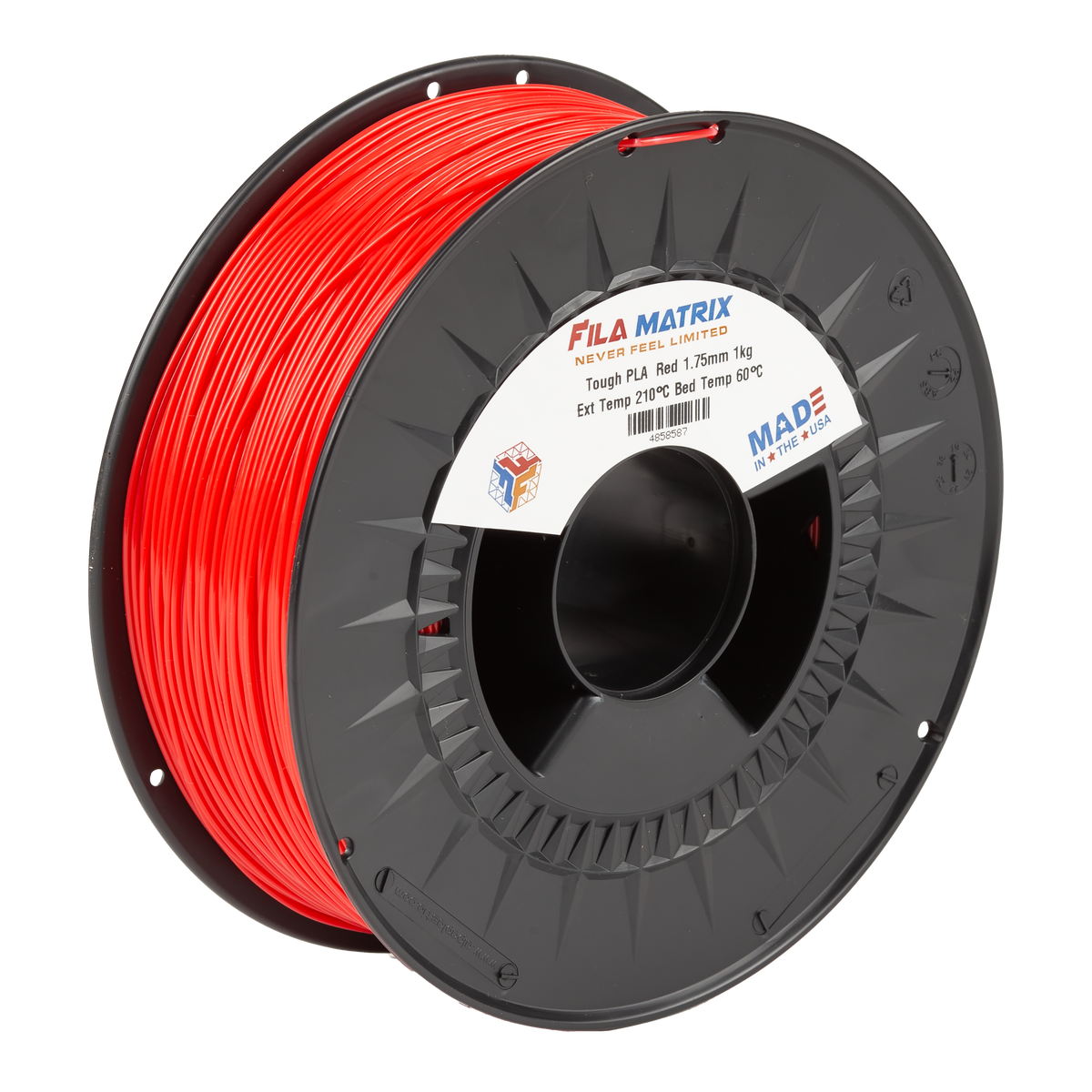 Tough PLA 3D Printer Filament 5 pound