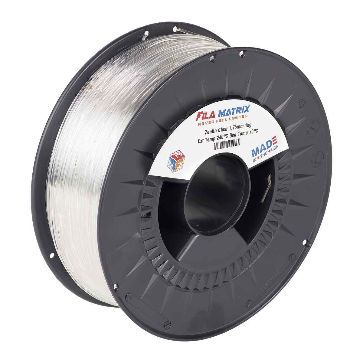 Zenith PETG Copolyester 3D Printer Filament 750 g