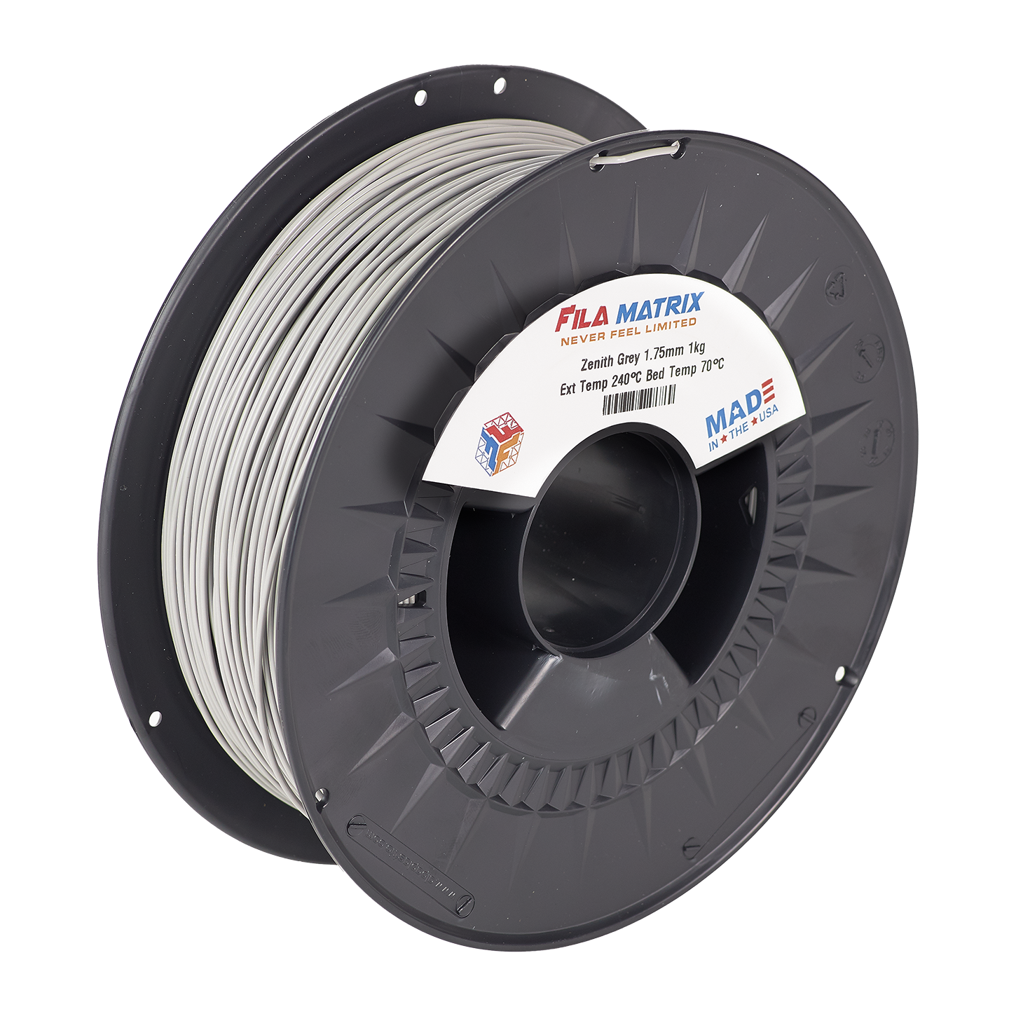 Zenith PETG Copolyester 3D Printer Filament 750 g - Filamatrix Zenith PETG Copolyester 3D Printer Filament 750 g - Filamatrix